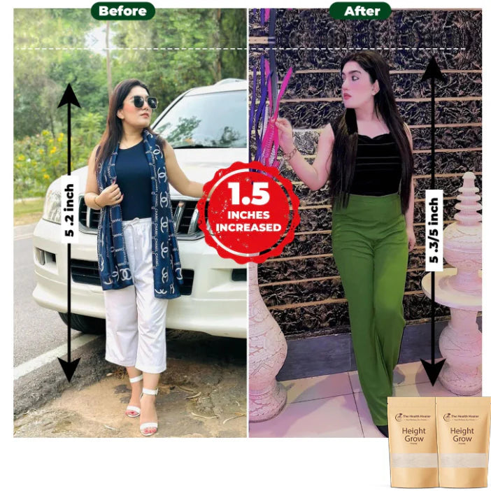 Height Grow Veda – Natural Height Increase | Buy 1 Get 1 Free Offer